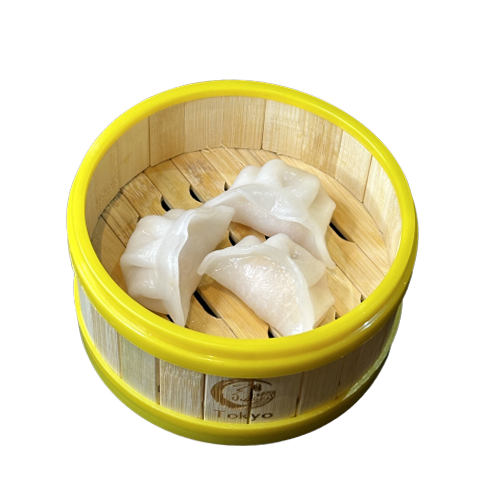 Empanadilla de llagostins al vapor