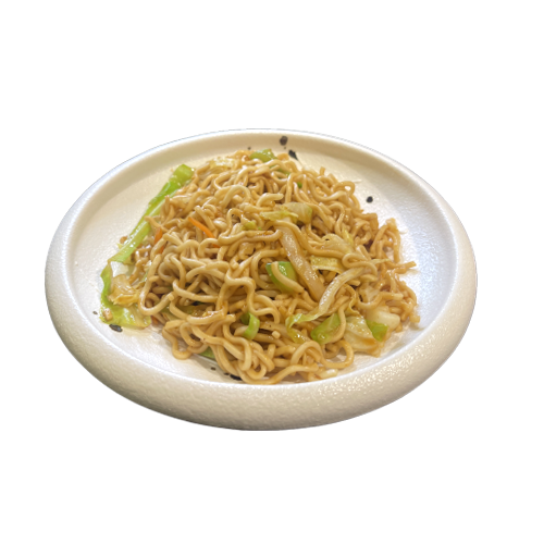 Tallarins saltejat amb verdures