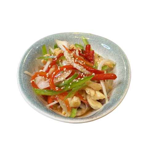 Amanida de pollastre picant