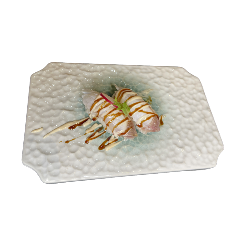 Nigiri d'orada flambejat