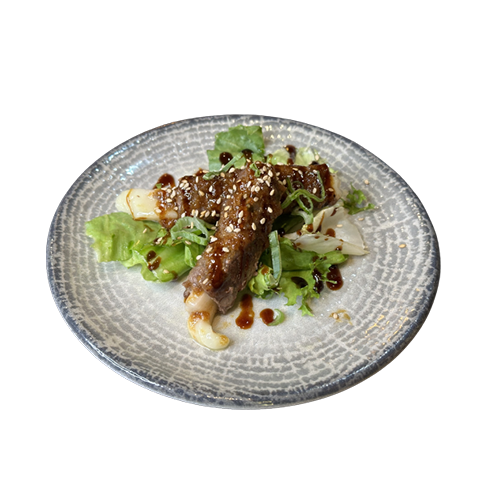 Rotllos de vadella amb formatge